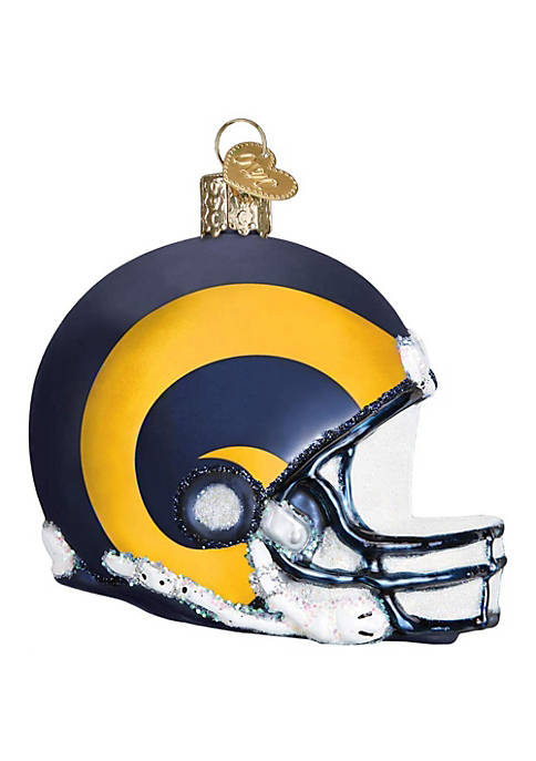 Old World Christmas Los Angeles Rams Helmet Ornament