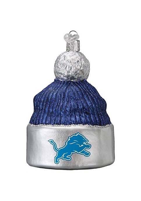 Old World Christmas Detroit Lions Beanie Ornament For