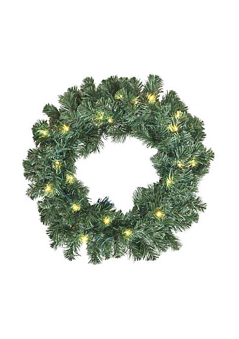 Equinox 2 Christmas/Holiday Wreath, Color-Changing LED Lights,