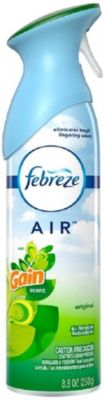Procter & Gamble Febreze 96252 Odor-Eliminating Air Freshener With Gain Original Scent, 8.8 Fl Oz