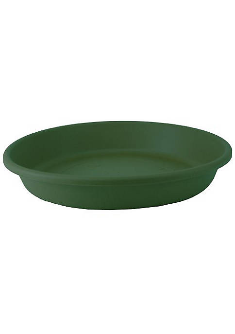 HC Companies (#SLI14000B91) Classic Saucer for 14" Pot, Evergreen, 13.8" D