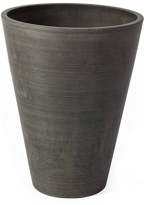 Algreen Products (#16230) Valencia Round Planter Pot, Textured