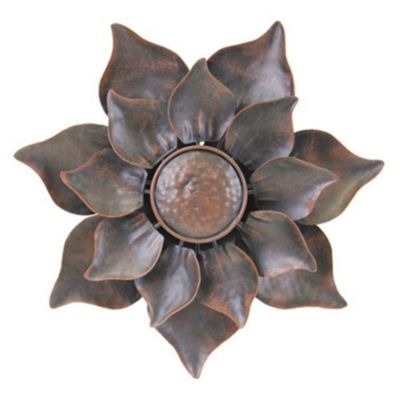 Exhart Exhart Environmental Systems 91100 Bronze Metal Kinetic Flower