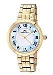 Helena Womens Baby Blue and Goldtone Bracelet watch, 1072BHES