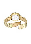 Helena Womens Baby Blue and Goldtone Bracelet watch, 1072BHES