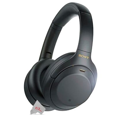 Sony Wh-1000Xm4 Wireless Noise Canceling Over-The-Ear Headphones With Google Assistant And Alexa - Black