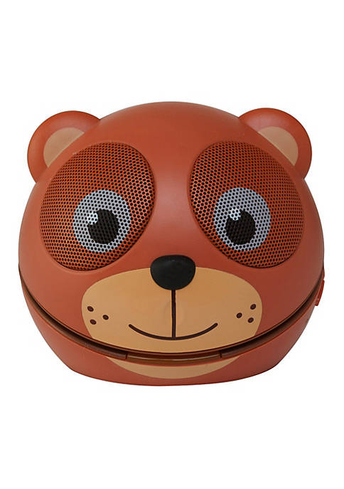 Compact Portable Character Stereo Speaker  Teddy Bear