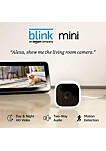 5x  Mini Compact Indoor Plug-in Hd Smart Security Camera, 1080hd Video, Works With Alexa