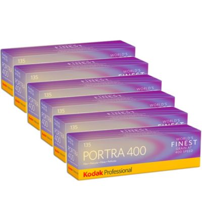 6 Packs Kodak Portra 400 Color Negative Film 35Mm Roll Film, 36 Exposures