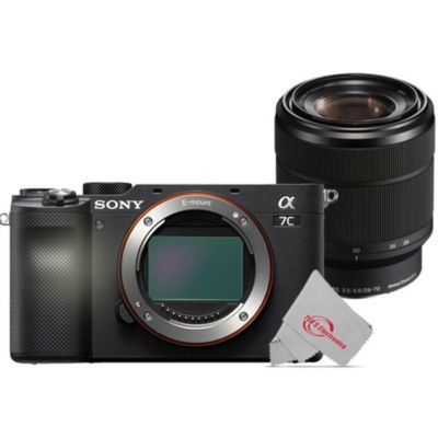 Sony Alpha A7C 24.2Mp Full-Frame Mirrorless Digital Camera With 28-70Mm Fe Oss Standard Lens, Black -  796376937902