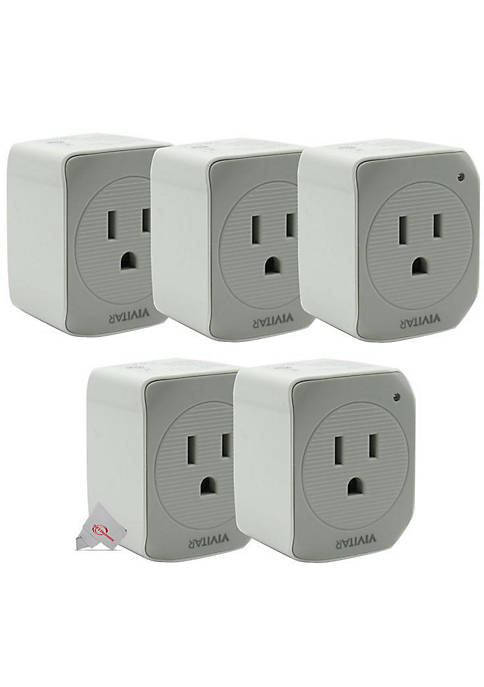 5x  Wireless Smart Plug Wifi Outlet Works With Alexa Echo Google Home - No Hub Required