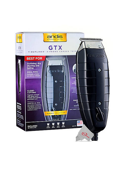 Teds Andis Gtx T-outliner Close-cutting Magnetic Trimmer Black