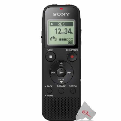 Sony Icd-Px470 Stereo Digital Voice Recorder With Built-In Usb Voice Recorder, Black -  27242898820