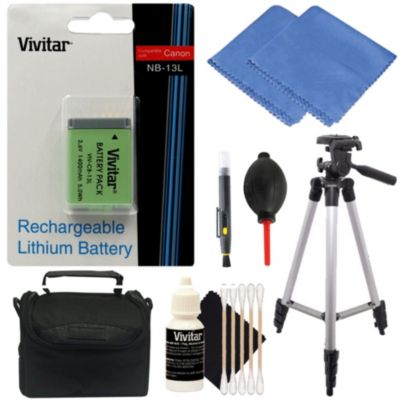 Vivitar Green Nb-13L Replacement Battery For Canon Powershot G5X G7X G9X Sx730 Sx720 Sx620, Black -  635322935824