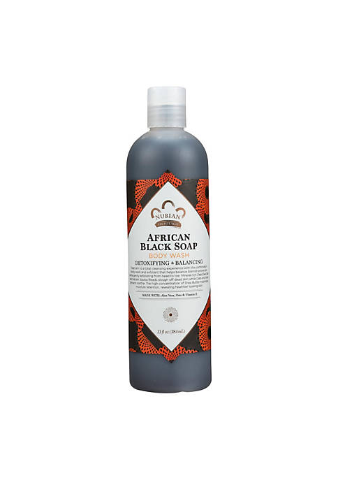 NUBIAN HERITAGE African Black Soap Body Wash and