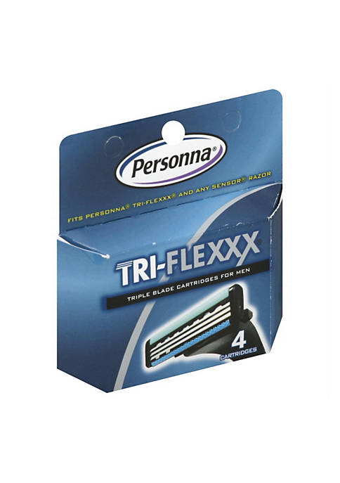 PERSONNA Tri-Flexxx Razor System for Men Cartridge Refill
