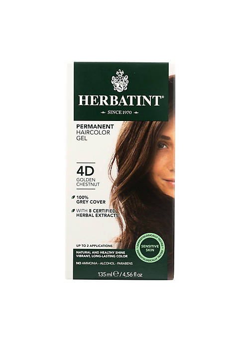 HERBATINT Permanent Herbal Haircolour Gel 4D Golden Chestnut