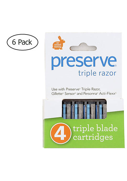 PRESERVE Triple Blade Refills