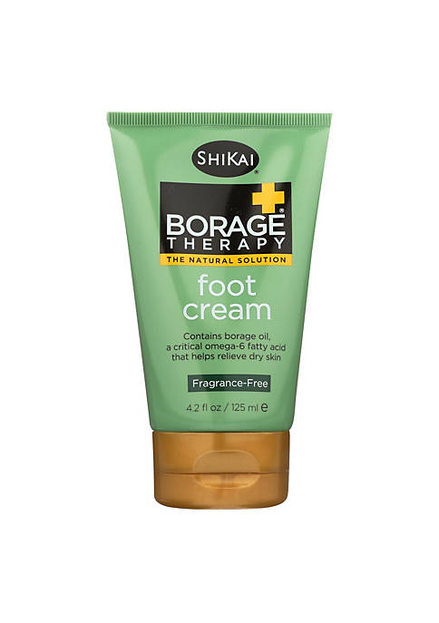 SHIKAI PRODUCTS Borage Therapy Foot Cream Unscented