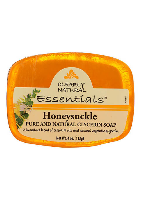 CLEARLY NATURAL Glycerine Bar Soap Honeysuckle