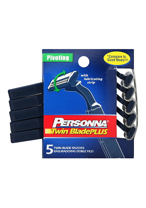 PERSONNA Disposable Razors with Lubricating Strip