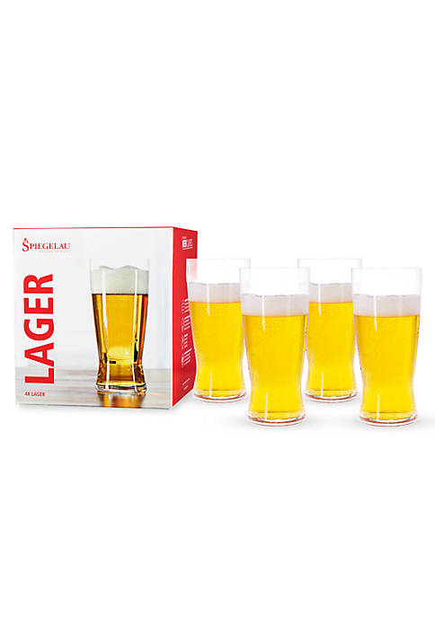 Spiegelau 19.75 oz Lager glass set of 4