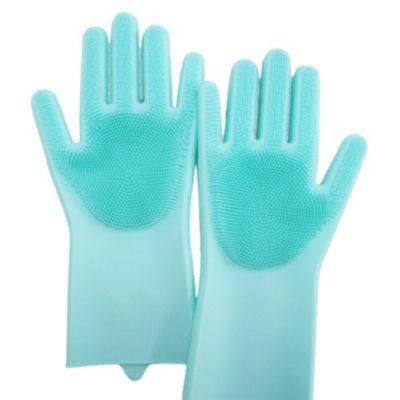 Department Store Dishwashing Cleaning Gloves Magic Silicone Rubber