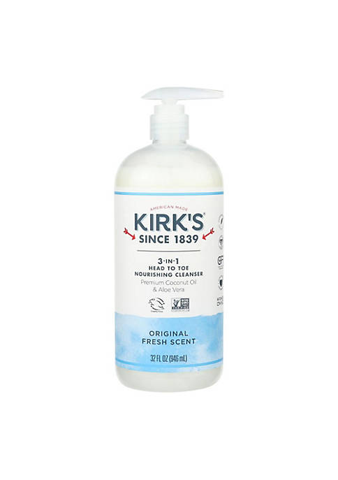 KIRK'S NATURAL 3-in-1 Cleanser Originl Frsh