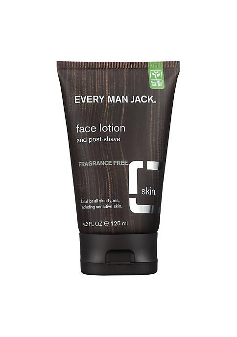 Face Lotion and Post Shave - Fragrance Free - 4.2 oz