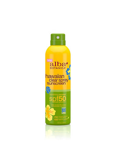 Alba Botanica Coconut Spray Sunscreen SPF 50&#44; 6