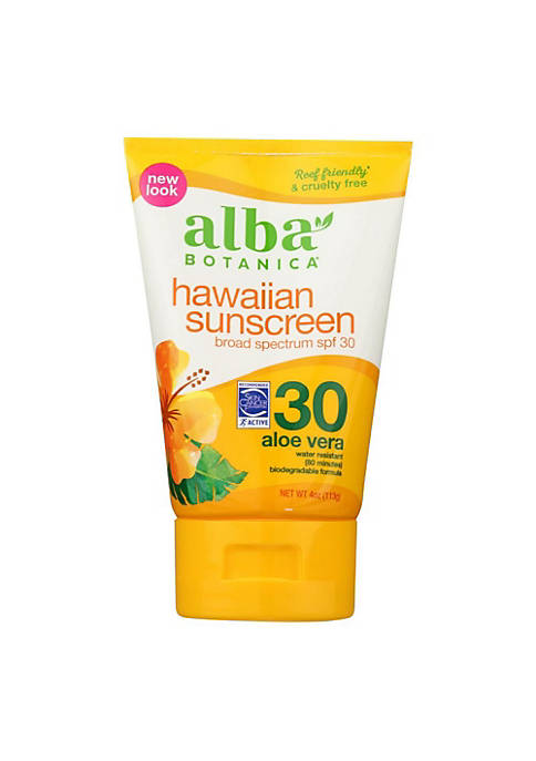 Alba Botanica Hawaiian Aloe Vera Natural Sunblock SPF