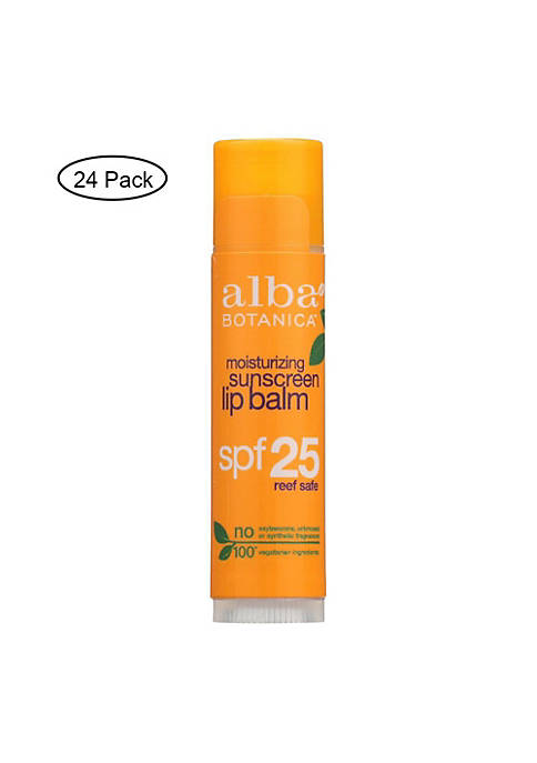 Moisturizing Sunscreen Lip Balm SPF 25 - 0.15 oz - Case of 24
