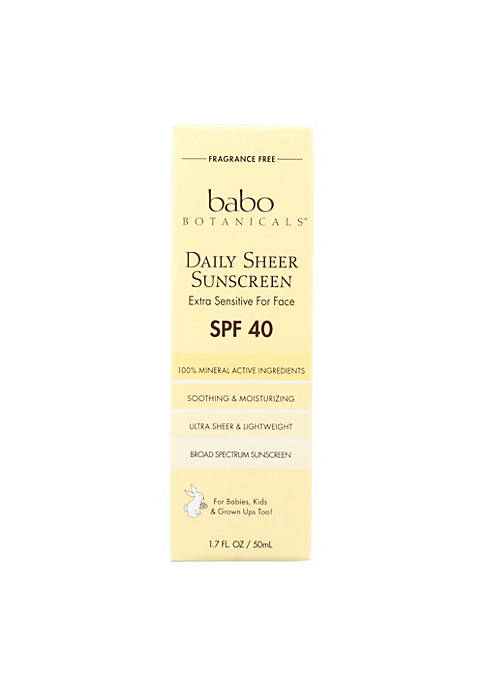 BABO BOTANICALS Sunscreen