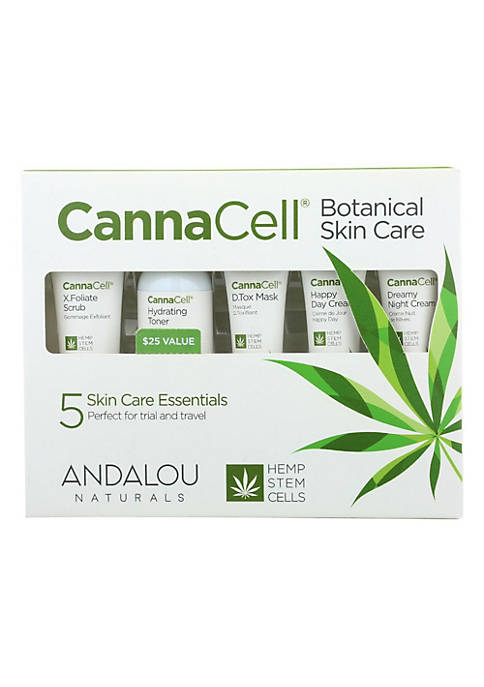 Andalou Naturals CannaCell Botanical Skin Care Kit