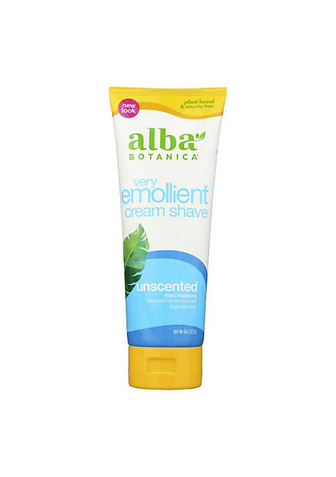 Alba Botanica Very Emollient Natural Moisturizing Cream Shave