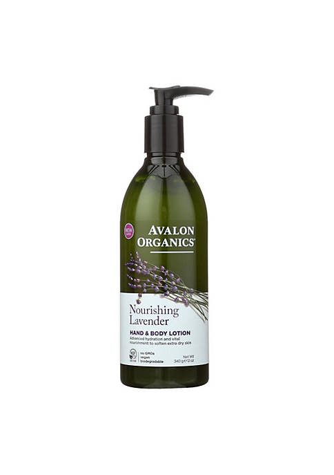 AVALON Organics Hand and Body Lotion Lavender