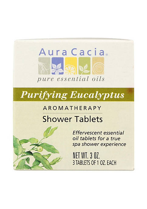 AURA CACIA Purifying Aromatherapy Shower Tablets Eucalyptus
