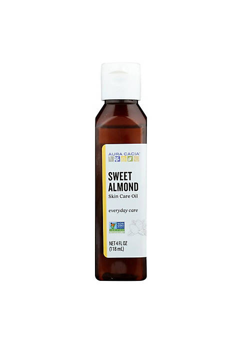 AURA CACIA Sweet Almond Natural Skin Care Oil