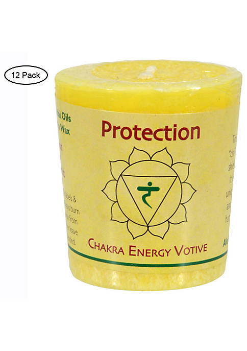 Chakra Votive Candle - Protection - Case of 12 - 2 oz