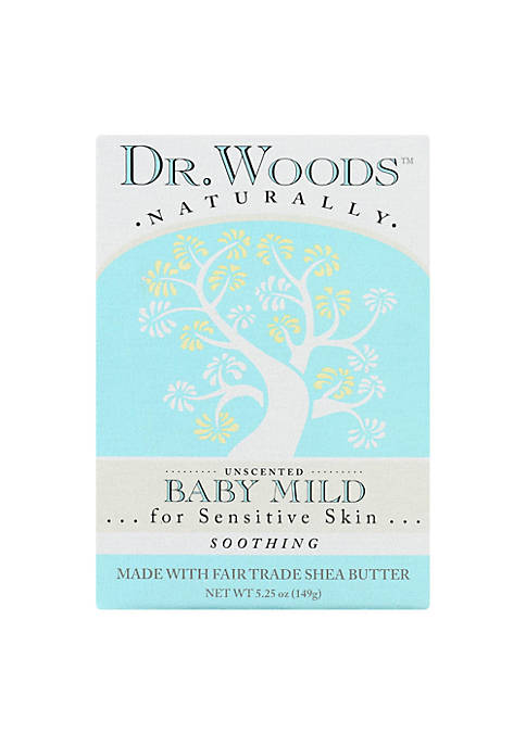 DR. WOODS Bar Soap Baby Mild Unscented