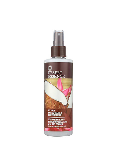 DESERT ESSENCE Hair Defrizzer and Heat Protector Coconut