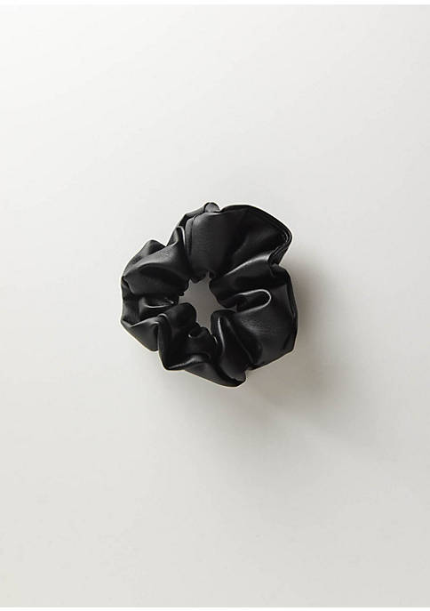 WE ARE CHIMMI Faux Leather Scrunchie