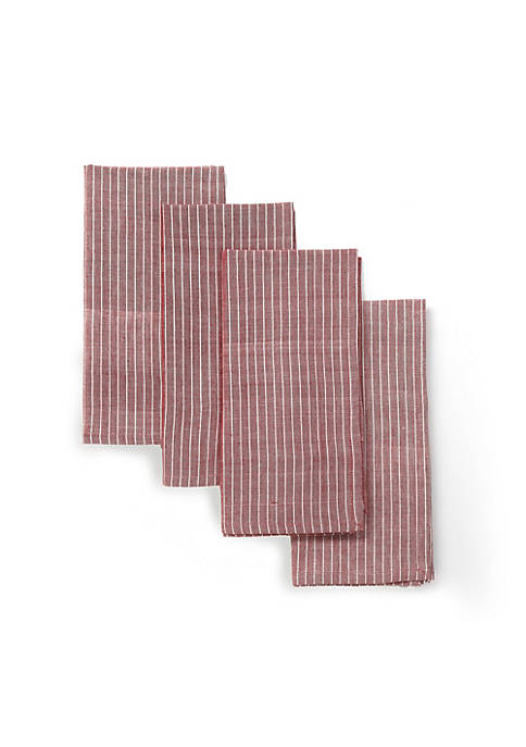 SWEET MAPLE Napkin (set contains 4 napkins) Handwoven on Bamboo looms, Fair Trade