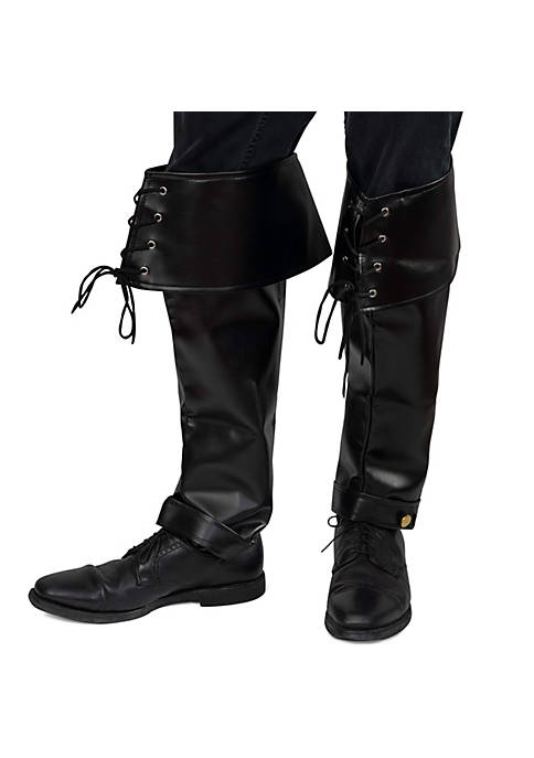 Skeleteen Faux Leather Pirate Boots