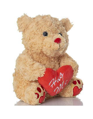 Big Mo's Toys Big Mo's Toys Valentine's Bear - Brown Plush Teddy Bear with  Red Hug Me Love Heart Dirty Talking Valentines Day Funny Farting Stuffed  Animal Girlfriend Boyfriend | belk