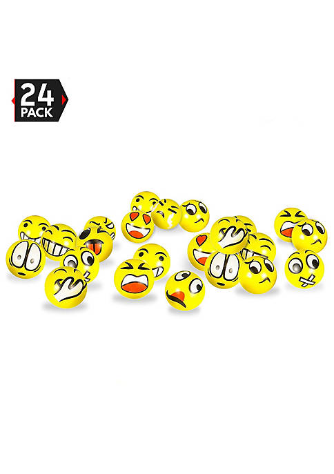 Big Mo's Toys 3" party pack emoji stress