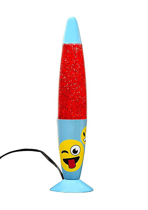 Big Mo's Toys 13&quot; Emoji Lamp, Emoticon Glitter