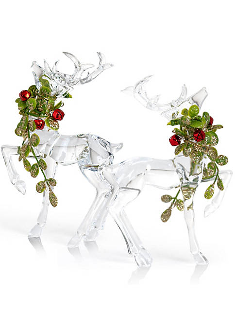 Ornativity Acrylic Christmas Reindeer Ornaments