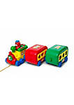 PLAY BABY TOYS - Toddler size Playful Animal & Shapes Train