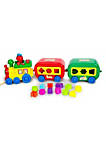 PLAY BABY TOYS - Toddler size Playful Animal & Shapes Train